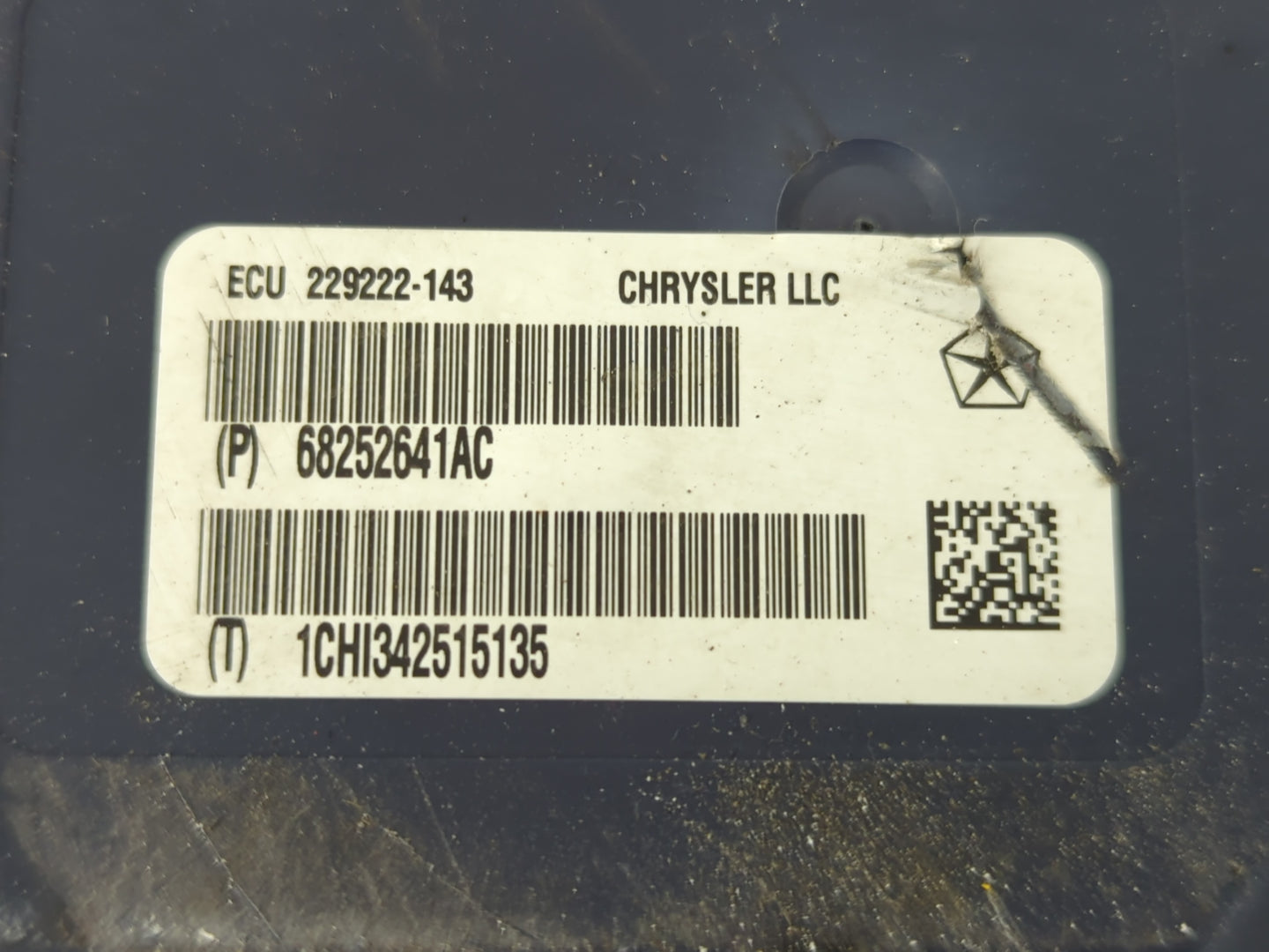 2016 Dodge Durango ABS Pump Control Module Replacement P/N:68306177AC Fits Fits 2017 OEM Used Auto Parts - Oemusedautoparts1.com