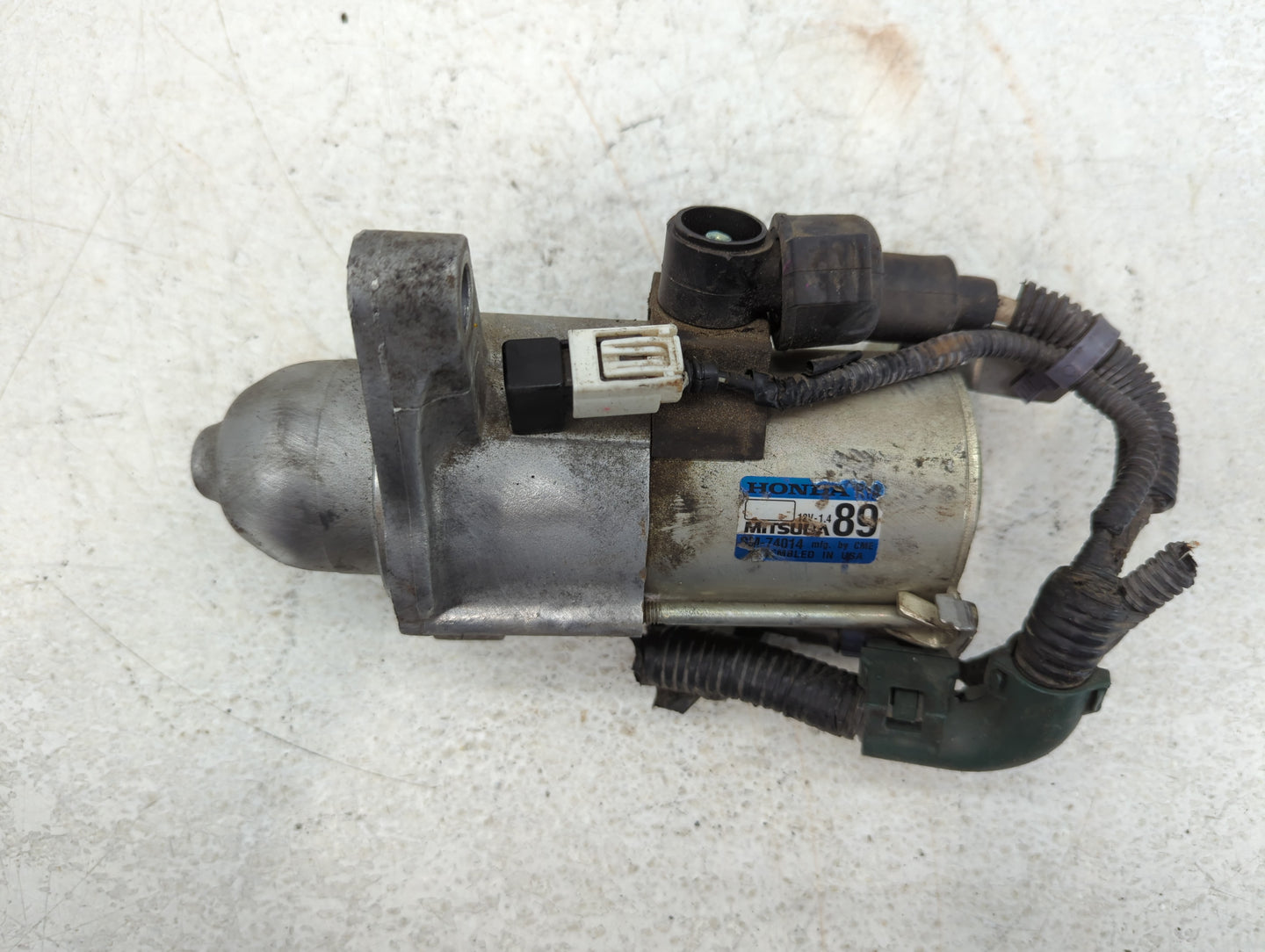 2013-2015 Honda Civic Car Starter Motor Solenoid OEM P/N:SM-74014 Fits Fits 2013 2014 2015 2016 2017 2018 2019 2020 2021 2022 OEM Used Auto Parts - Oemusedautoparts1.com
