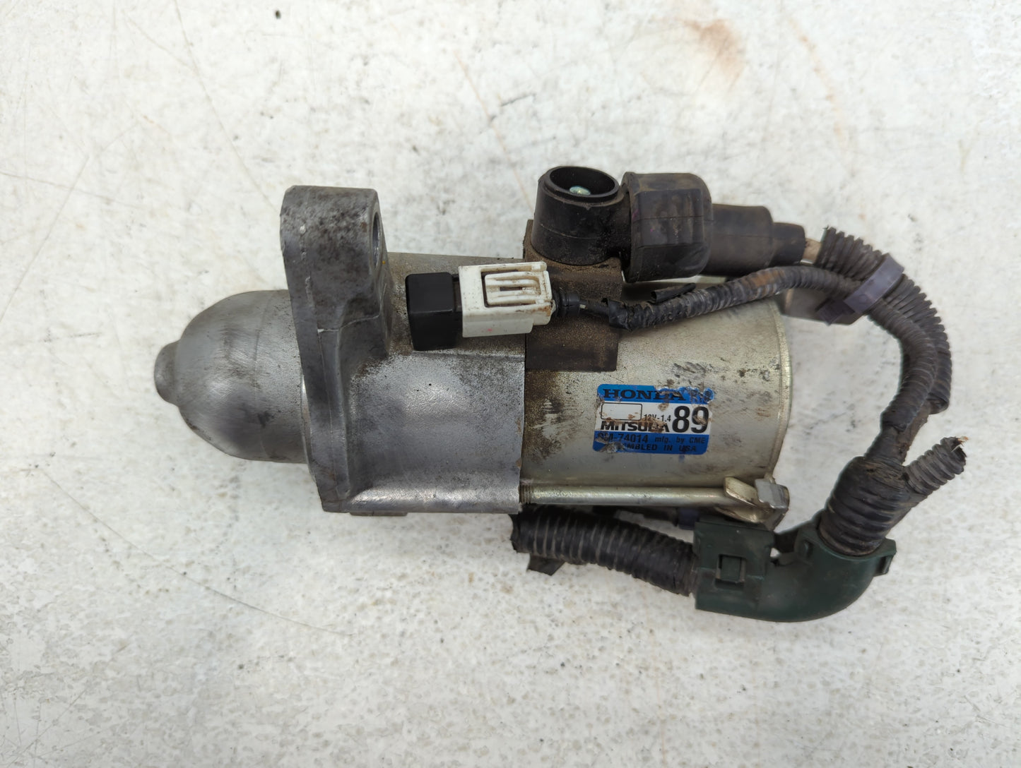 2013-2015 Honda Civic Car Starter Motor Solenoid OEM P/N:SM-74014 Fits Fits 2013 2014 2015 2016 2017 2018 2019 2020 2021 2022 OEM Used Auto Parts - Oemusedautoparts1.com