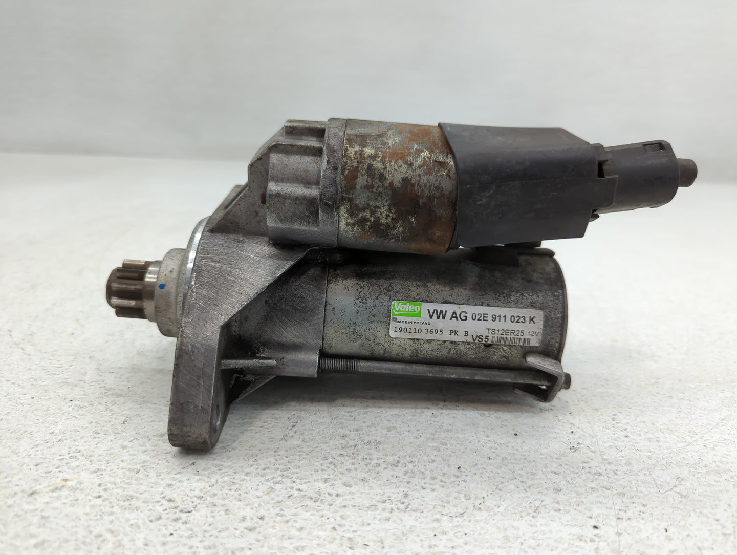 2009-2017 Volkswagen Cc Car Starter Motor Solenoid OEM P/N:190110 3695 02E 911 023 K Fits OEM Used Auto Parts - Oemusedautoparts1.com