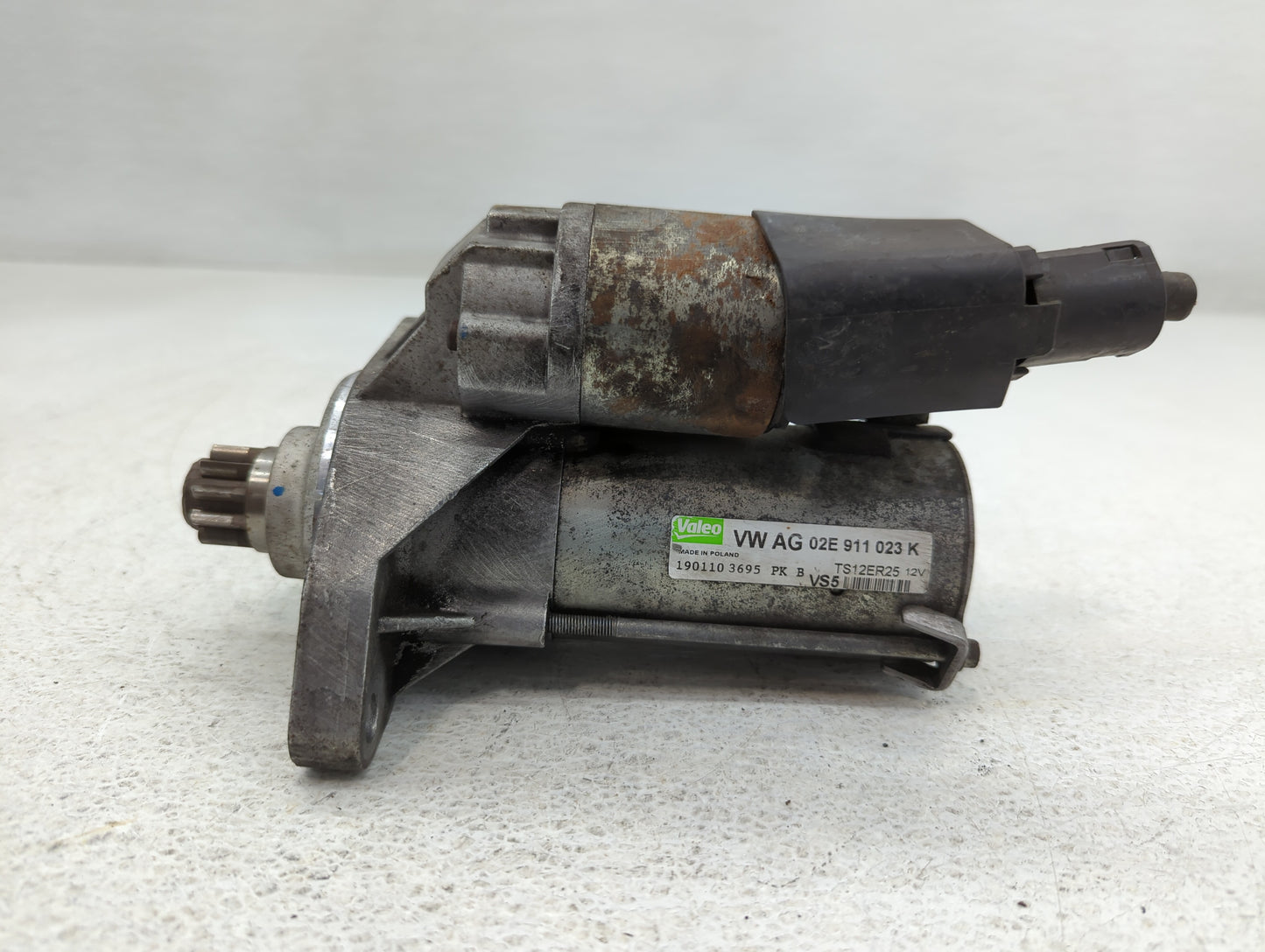 2009-2017 Volkswagen Cc Car Starter Motor Solenoid OEM P/N:190110 3695 02E 911 023 K Fits OEM Used Auto Parts - Oemusedautoparts1.com