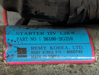2016 Kia Soul Car Starter Motor Solenoid OEM P/N:8000743 36100-2G210 Fits Fits 2015 2017 2018 2019 2020 OEM Used Auto Parts - Oemusedautoparts1.com
