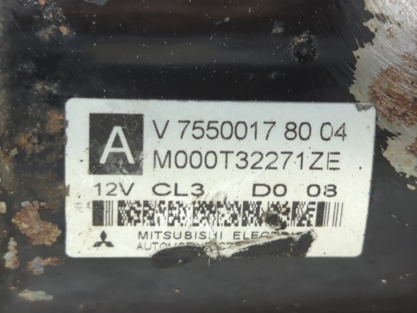 2008-2016 Mini Cooper Car Starter Motor Solenoid OEM P/N:M000T32271ZE 7550017 80 04 Fits OEM Used Auto Parts - Oemusedautoparts1.com