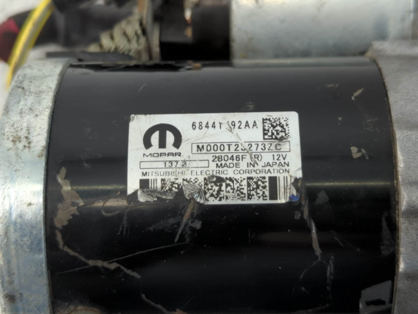 2022 Dodge Ram 1500 Car Starter Motor Solenoid OEM P/N:M000T23273ZC Fits Fits 2020 2021 OEM Used Auto Parts - Oemusedautoparts1.com