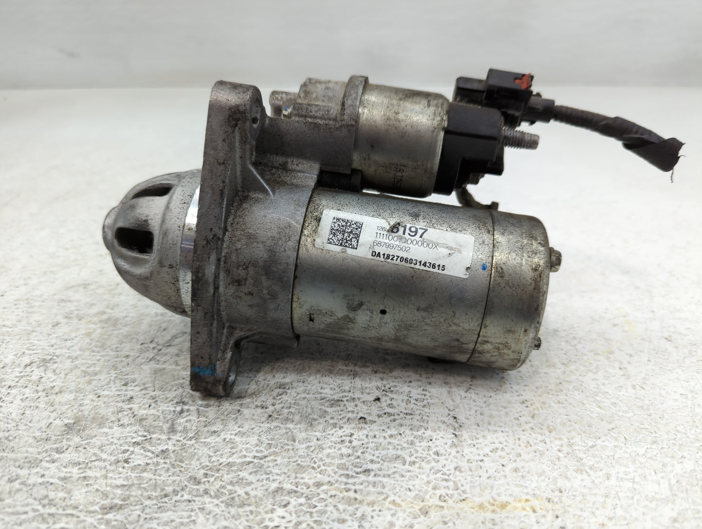 2018-2022 Chevrolet Spark Car Starter Motor Solenoid OEM P/N:12686197 Fits Fits 2018 2019 2020 2021 2022 OEM Used Auto Parts - Oemusedautoparts1.com