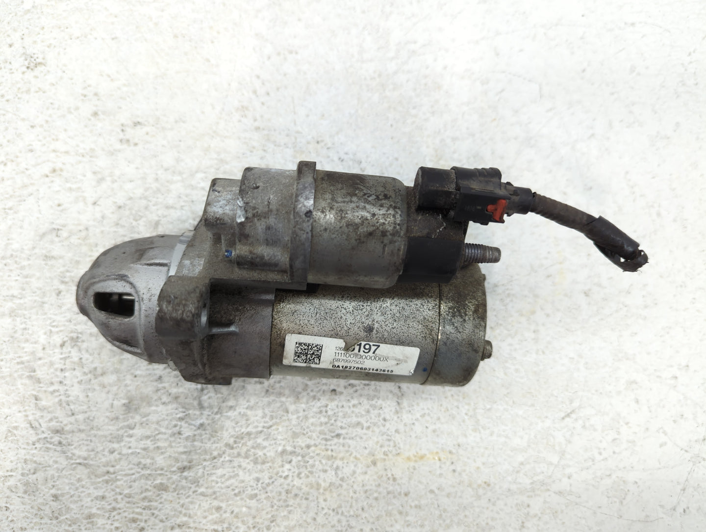2018-2022 Chevrolet Spark Car Starter Motor Solenoid OEM P/N:12686197 Fits Fits 2018 2019 2020 2021 2022 OEM Used Auto Parts - Oemusedautoparts1.com