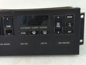 1993 Buick Roadmaster Climate Control Module Temperature AC/Heater Replacement P/N:16157334 Fits OEM Used Auto Parts