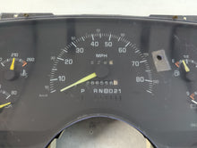 1994 Chevrolet S10 Instrument Cluster Speedometer Gauges P/N:16144733 Fits OEM Used Auto Parts