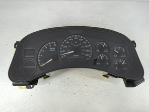 2000-2002 Chevrolet Silverado 1500 Instrument Cluster Speedometer Gauges P/N:15055362 DHRK Fits Fits 2000 2001 2002 OEM Used Auto Parts