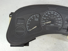 2000-2002 Chevrolet Silverado 1500 Instrument Cluster Speedometer Gauges P/N:15055362 DHRK Fits Fits 2000 2001 2002 OEM Used Auto Parts