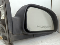2006-2009 Gmc Envoy Passenger Right Side View Manual Door Mirror Black - Oemusedautoparts1.com