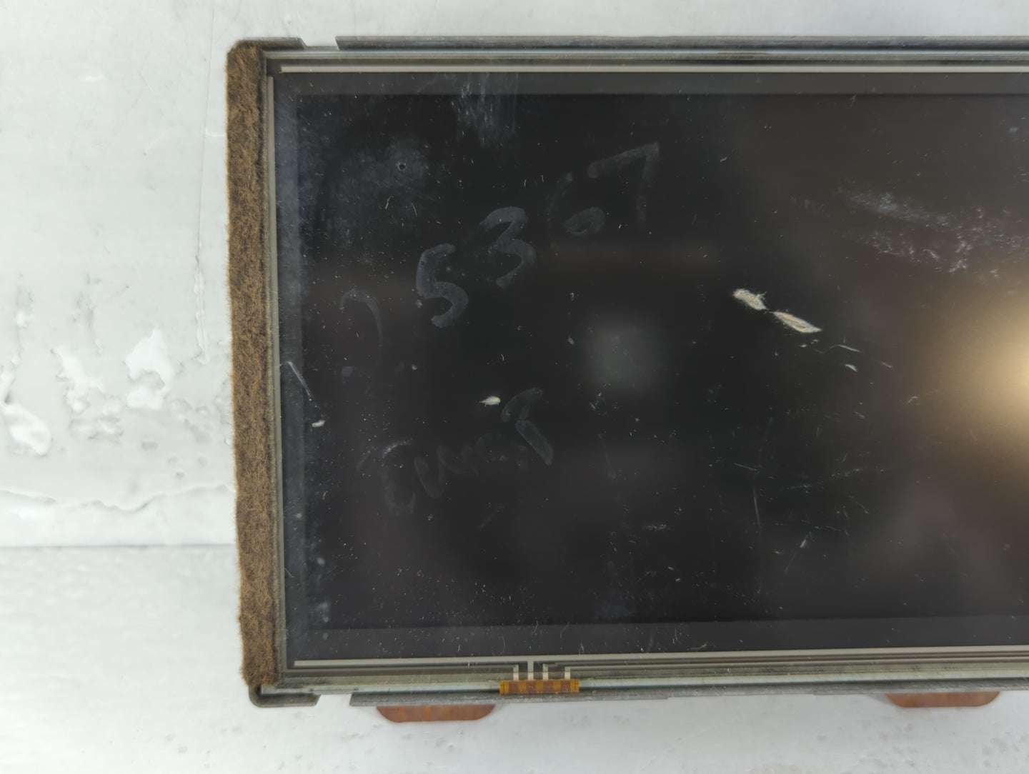 Keychain Infiniti Information Display Screen Black - Oemusedautoparts1.com