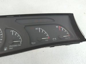 1999-2001 Cadillac Catera Instrument Cluster Speedometer Gauges P/N:110.902.627 90 563 660 Fits Fits 1999 2000 2001 OEM Used Auto Parts