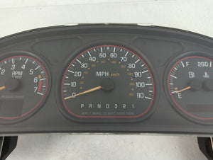 2002-2005 Pontiac Montana Instrument Cluster Speedometer Gauges P/N:10317701 Fits Fits 2002 2003 2004 2005 OEM Used Auto Parts