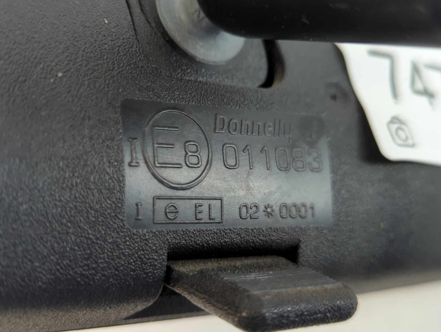 2000-2009 Pontiac Montana Interior Rear View Mirror Replacement OEM P/N:E8 011083 Fits OEM Used Auto Parts - Oemusedautoparts1.com