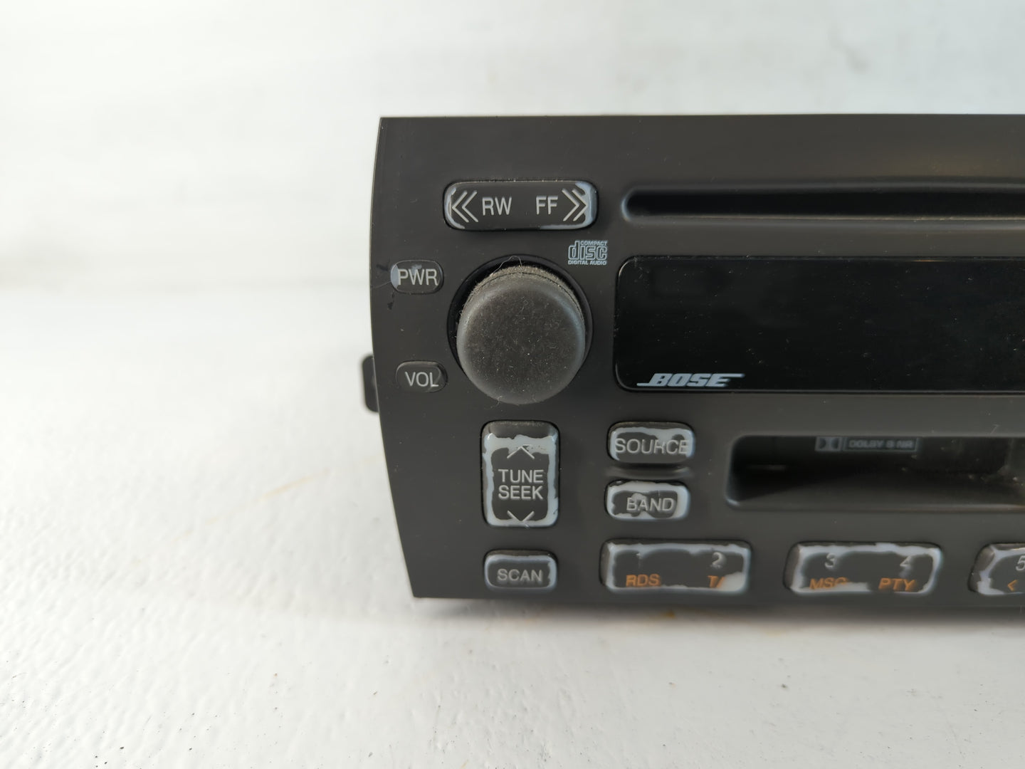 2000-2001 Cadillac Catera Radio AM FM Cd Player Receiver Replacement P/N:16239126 Fits Fits 2000 2001 OEM Used Auto Parts - Oemusedautoparts1.com