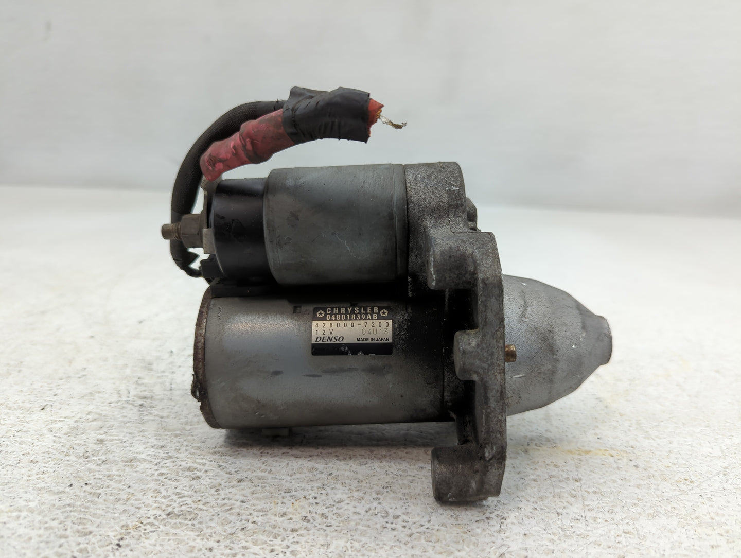 2011-2019 Dodge Journey Car Starter Motor Solenoid OEM P/N:428000-7200 04801839AB Fits OEM Used Auto Parts - Oemusedautoparts1.com