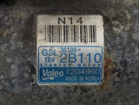 2016-2021 Kia Soul Car Starter Motor Solenoid OEM P/N:1204960 36100-2B110 Fits Fits 2013 2014 2016 2017 2018 2019 2020 2021 2022 OEM Used Auto Parts - Oemusedautoparts1.com