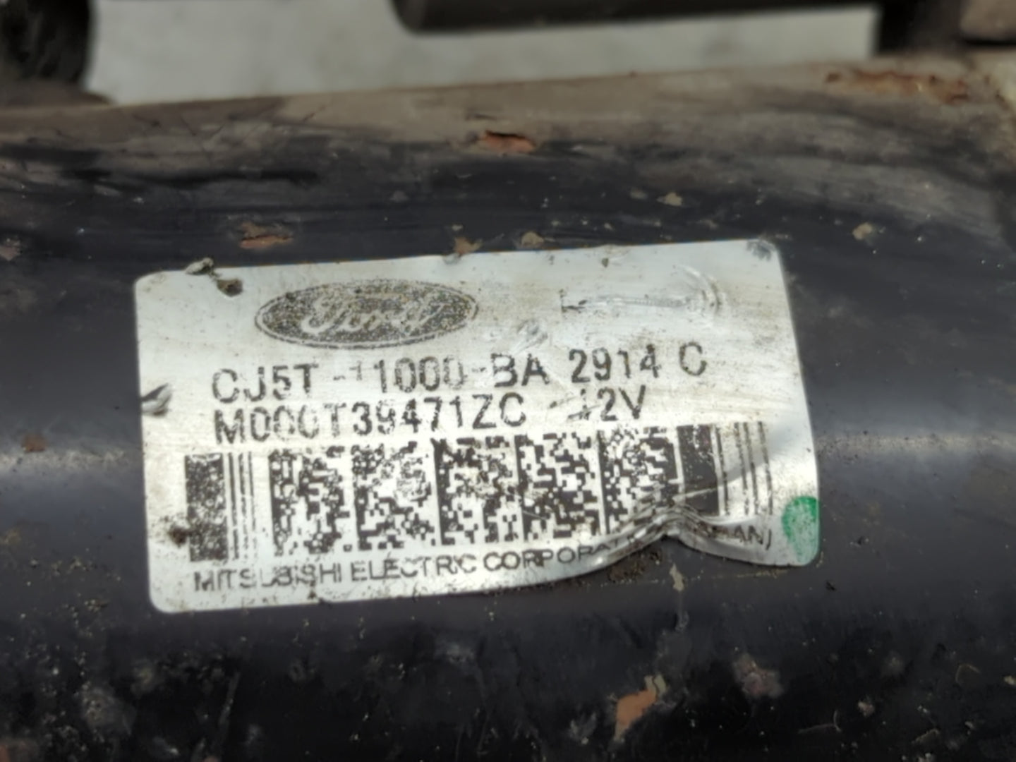 2013-2016 Ford Escape Car Starter Motor Solenoid OEM P/N:CJ5T-11000-BA Fits Fits 2013 2014 2015 2016 OEM Used Auto Parts - Oemusedautoparts1.com