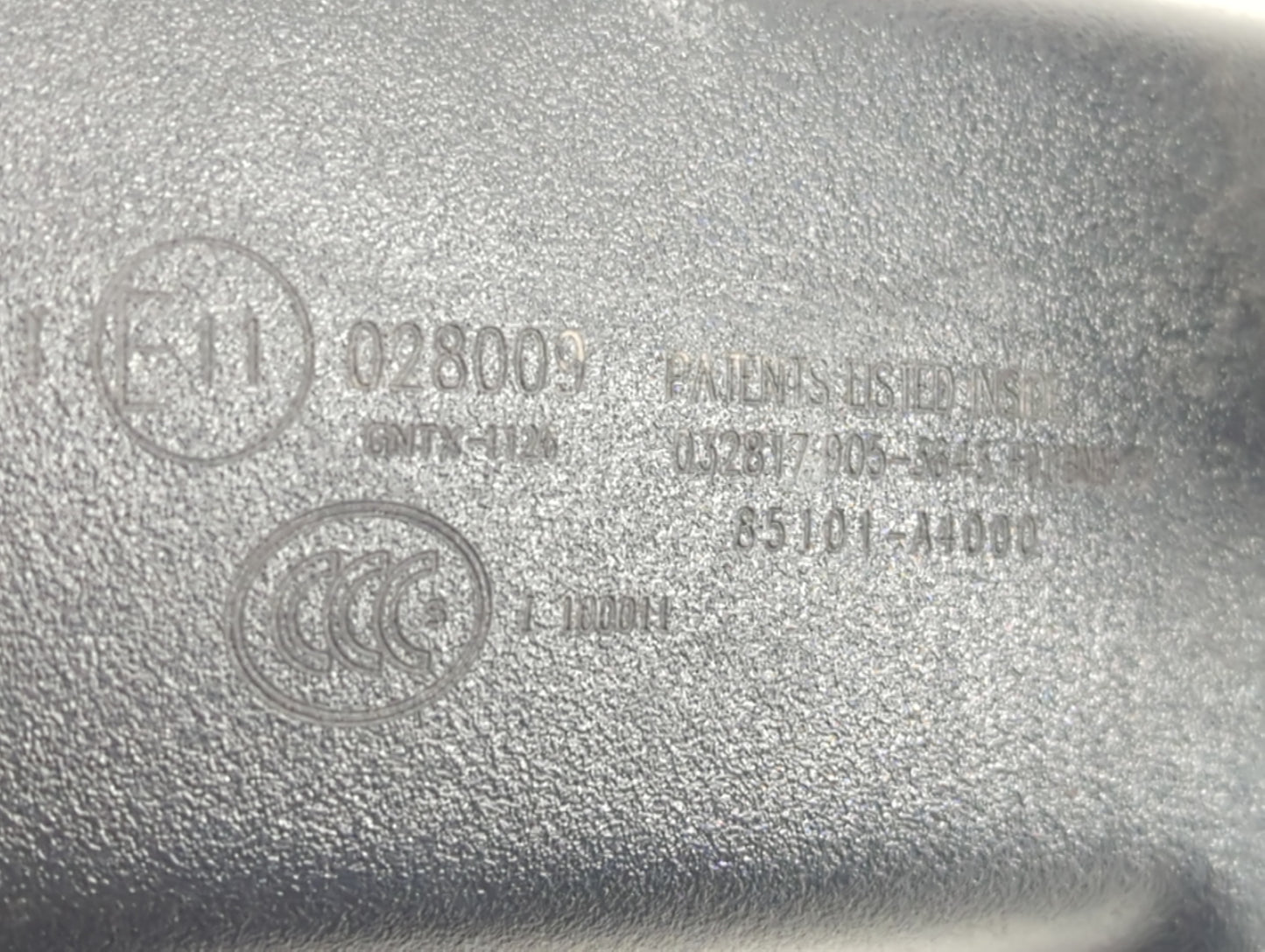 2018 Kia Forte Interior Rear View Mirror Replacement OEM P/N:IE11028009 Fits OEM Used Auto Parts - Oemusedautoparts1.com