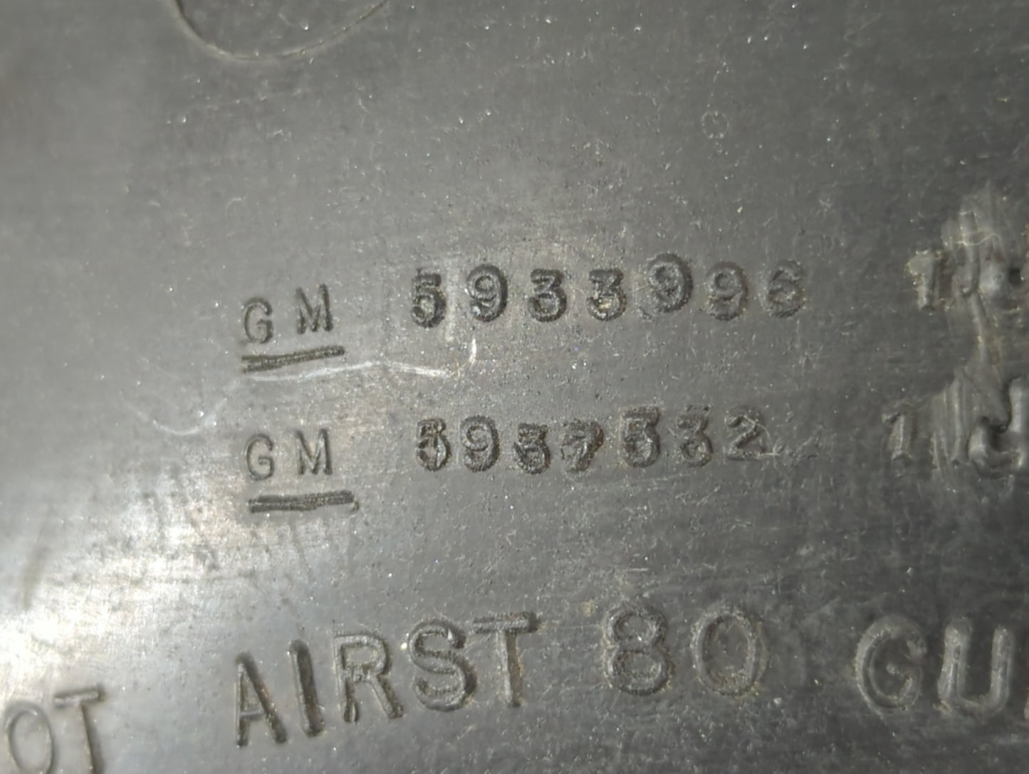 1981 Oldsmobile Cutlass Tail Light Assembly Passenger Right OEM P/N:5937532 5933996 Fits OEM Used Auto Parts - Oemusedautoparts1.com