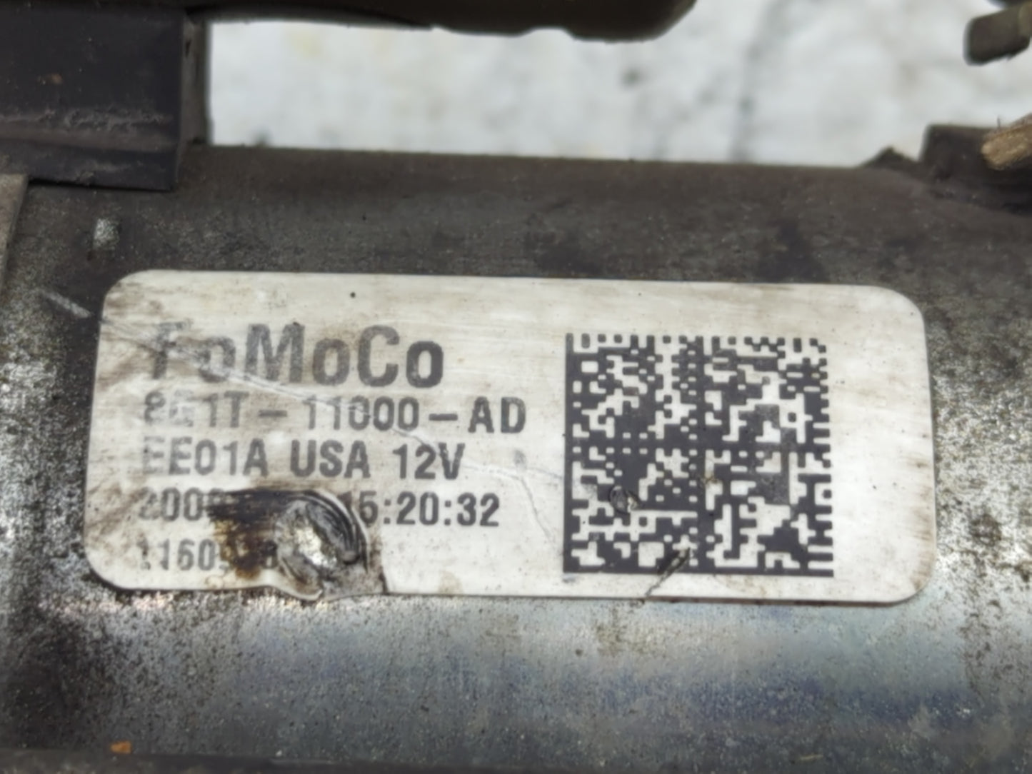 2009-2019 Ford Flex Car Starter Motor Solenoid OEM P/N:8G1T-11000-AD Fits OEM Used Auto Parts - Oemusedautoparts1.com