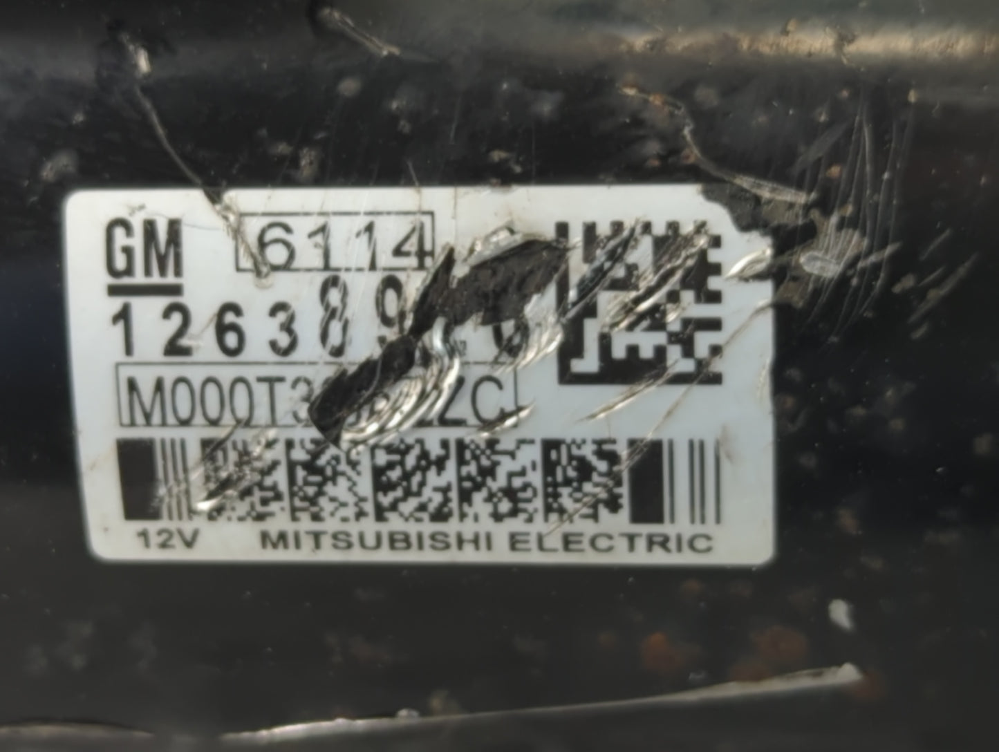 2010-2017 Gmc Terrain Car Starter Motor Solenoid OEM P/N:126389 Fits OEM Used Auto Parts - Oemusedautoparts1.com