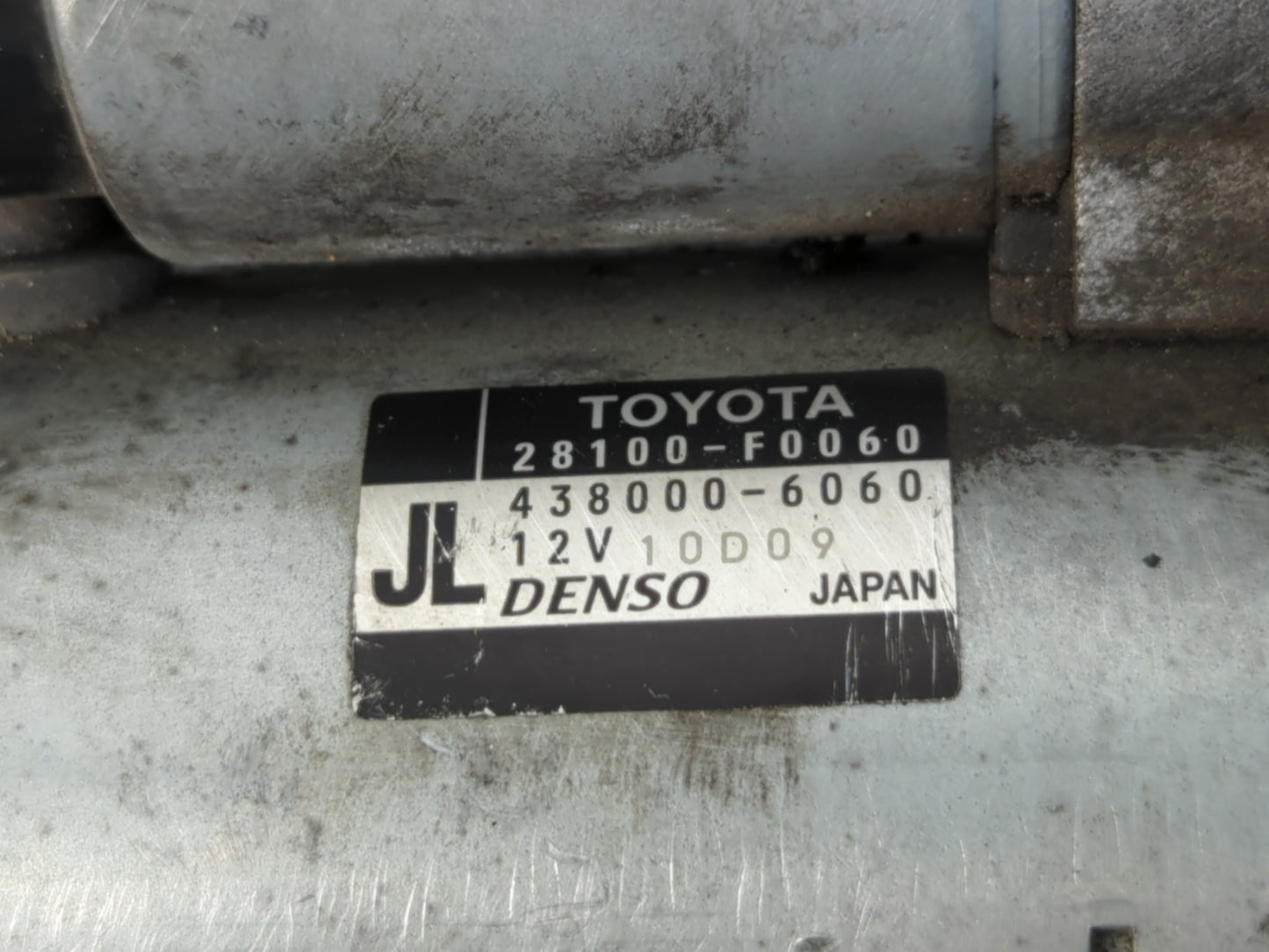 2018-2022 Toyota Camry Car Starter Motor Solenoid OEM P/N:438000-6060 28100-F0060 Fits Fits 2018 2019 2020 2021 2022 OEM Used Auto Parts - Oemusedautoparts1.com
