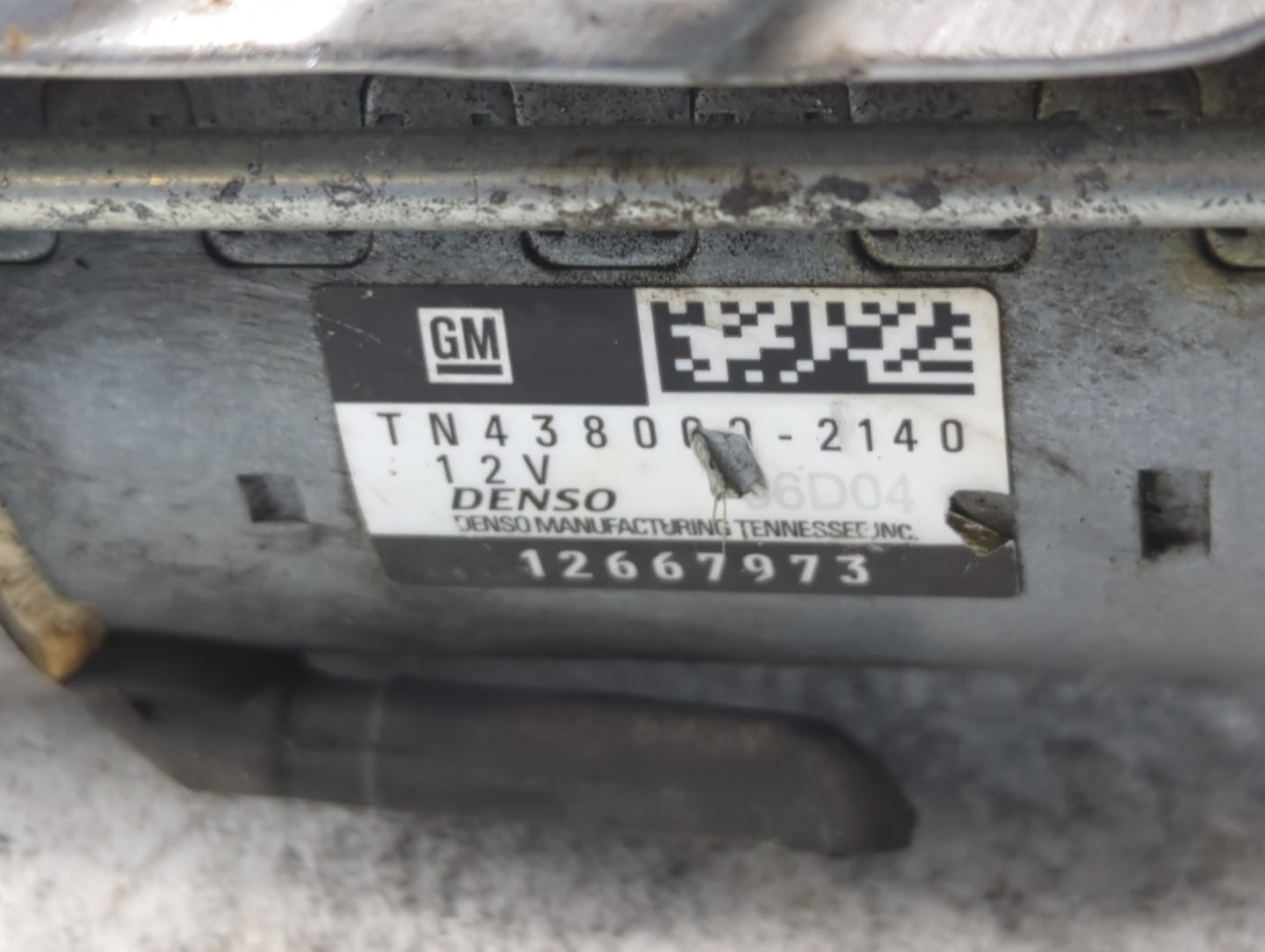 2018-2020 Buick Enclave Car Starter Motor Solenoid OEM P/N:TN438000-2140 Fits Fits 2016 2017 2018 2019 2020 2021 2022 OEM Used Auto Parts - Oemusedautoparts1.com