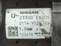 2010-2012 Nissan Versa Car Starter Motor Solenoid OEM P/N:S114-955A 23300 EN20E Fits Fits 2010 2011 2012 2013 OEM Used Auto Parts - Oemusedautoparts1.com