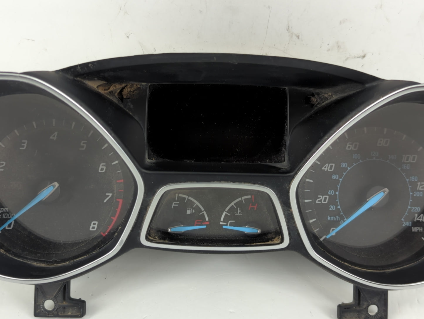 2013-2014 Ford Escape Instrument Cluster Speedometer Gauges P/N:PP-TD20 Fits Fits 2013 2014 OEM Used Auto Parts - Oemusedautoparts1.com
