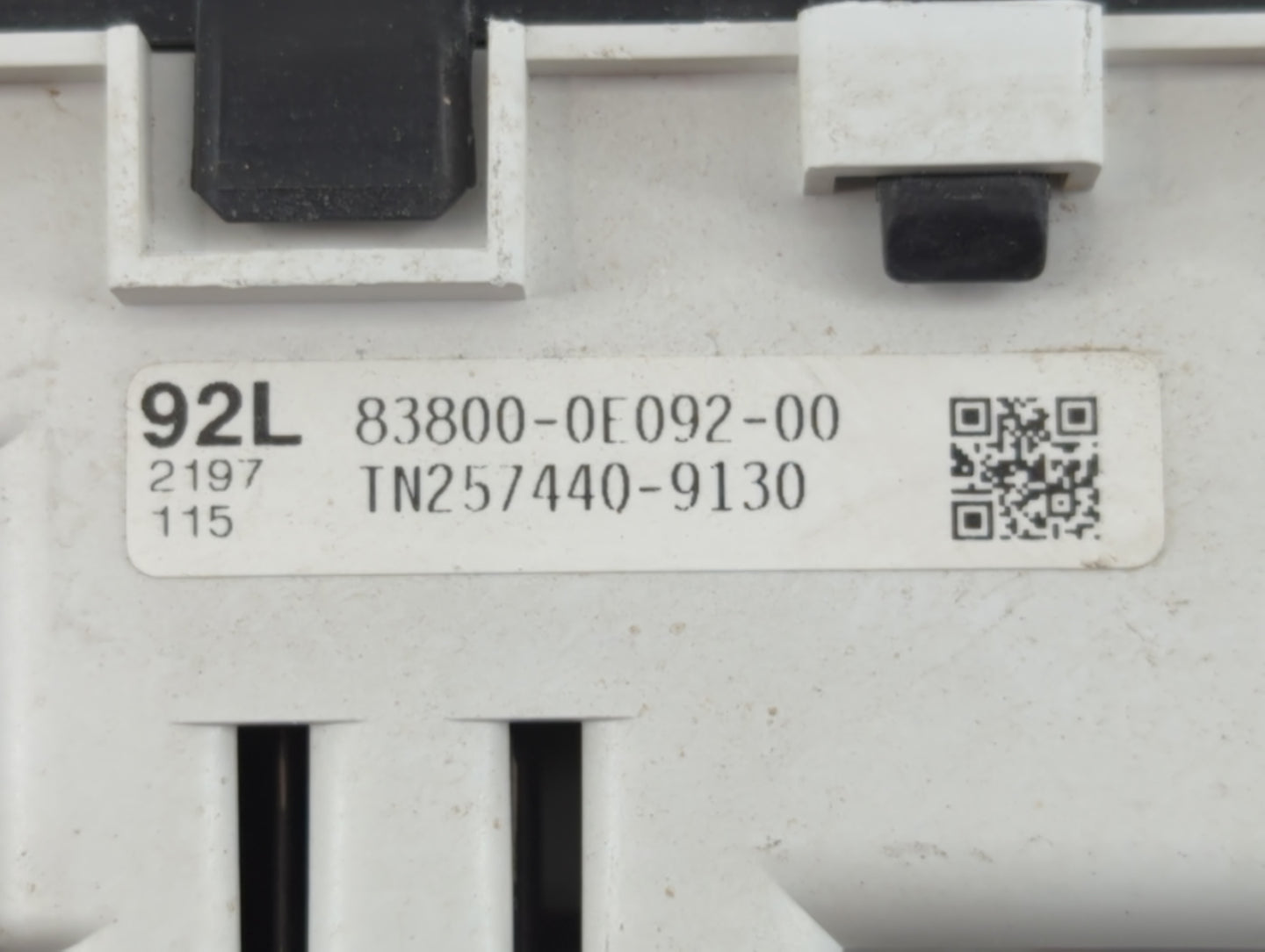 2008 Lexus Rx350 Instrument Cluster Speedometer Gauges P/N:83800-0E092-00 92L2197115 Fits OEM Used Auto Parts - Oemusedautoparts1.com