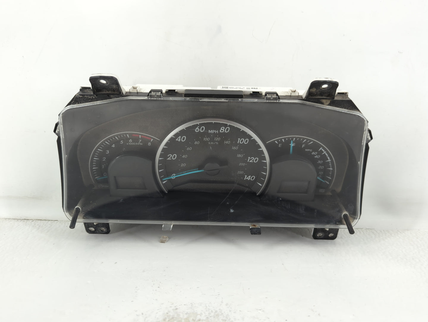 2013-2014 Toyota Camry Instrument Cluster Speedometer Gauges P/N:TN157560-2980 83800-0X620-00 Fits Fits 2013 2014 OEM Used Auto Parts - Oemusedautoparts1.com