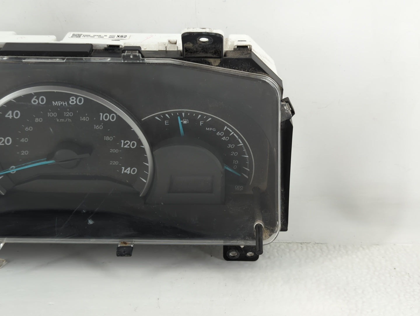 2013-2014 Toyota Camry Instrument Cluster Speedometer Gauges P/N:TN157560-2980 83800-0X620-00 Fits Fits 2013 2014 OEM Used Auto Parts - Oemusedautoparts1.com