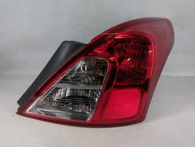 2012-2019 Nissan Versa Tail Light Assembly Passenger Right OEM P/N:30526328 DS712-B00R Fits OEM Used Auto Parts