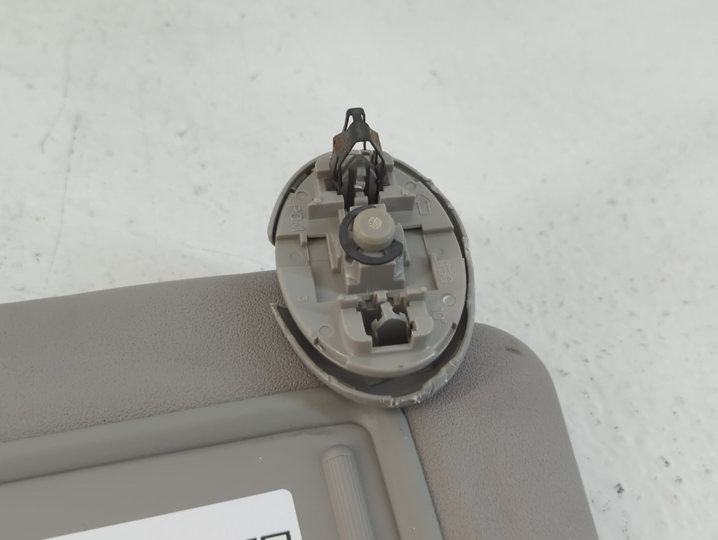 2009-2013 Toyota Corolla Sun Visor Shade Replacement Passenger Right Mirror Fits Fits 2009 2010 2011 2012 2013 OEM Used Auto Parts - Oemusedautoparts1.com