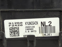 2019-2020 Hyundai Elantra Fusebox Fuse Box Panel Relay Module P/N:91260 F2420 Fits Fits 2019 2020 OEM Used Auto Parts - Oemusedautoparts1.com