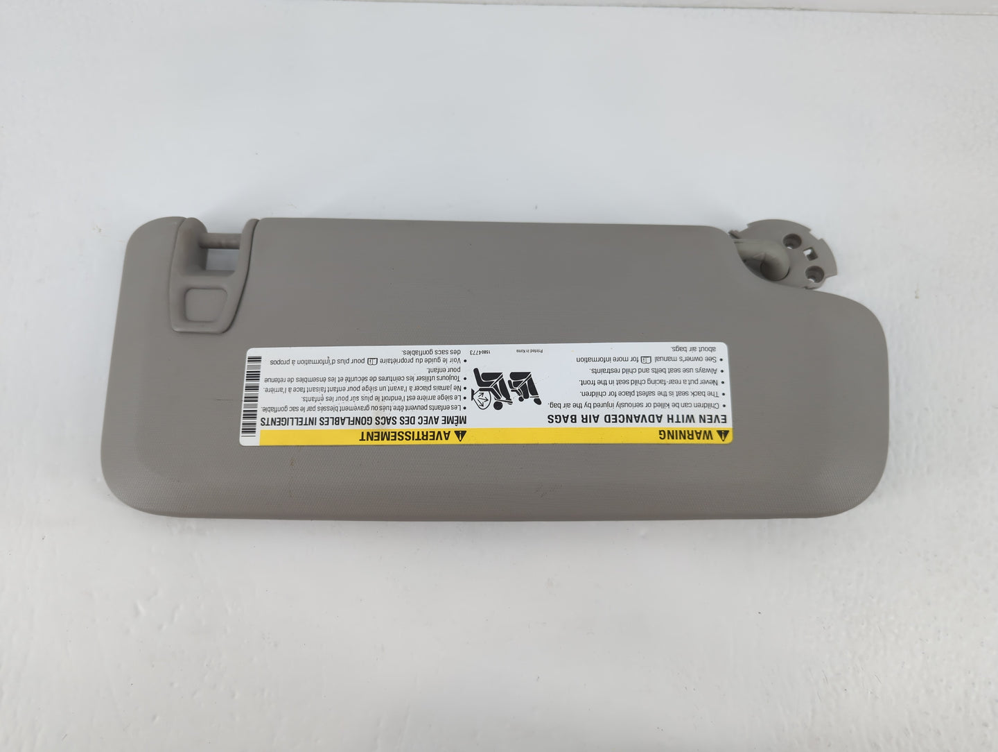 2011-2016 Chevrolet Cruze Sun Visor Shade Replacement Driver Left Mirror Fits Fits 2011 2012 2013 2014 2015 2016 OEM Used Auto Parts - Oemusedautoparts1.com