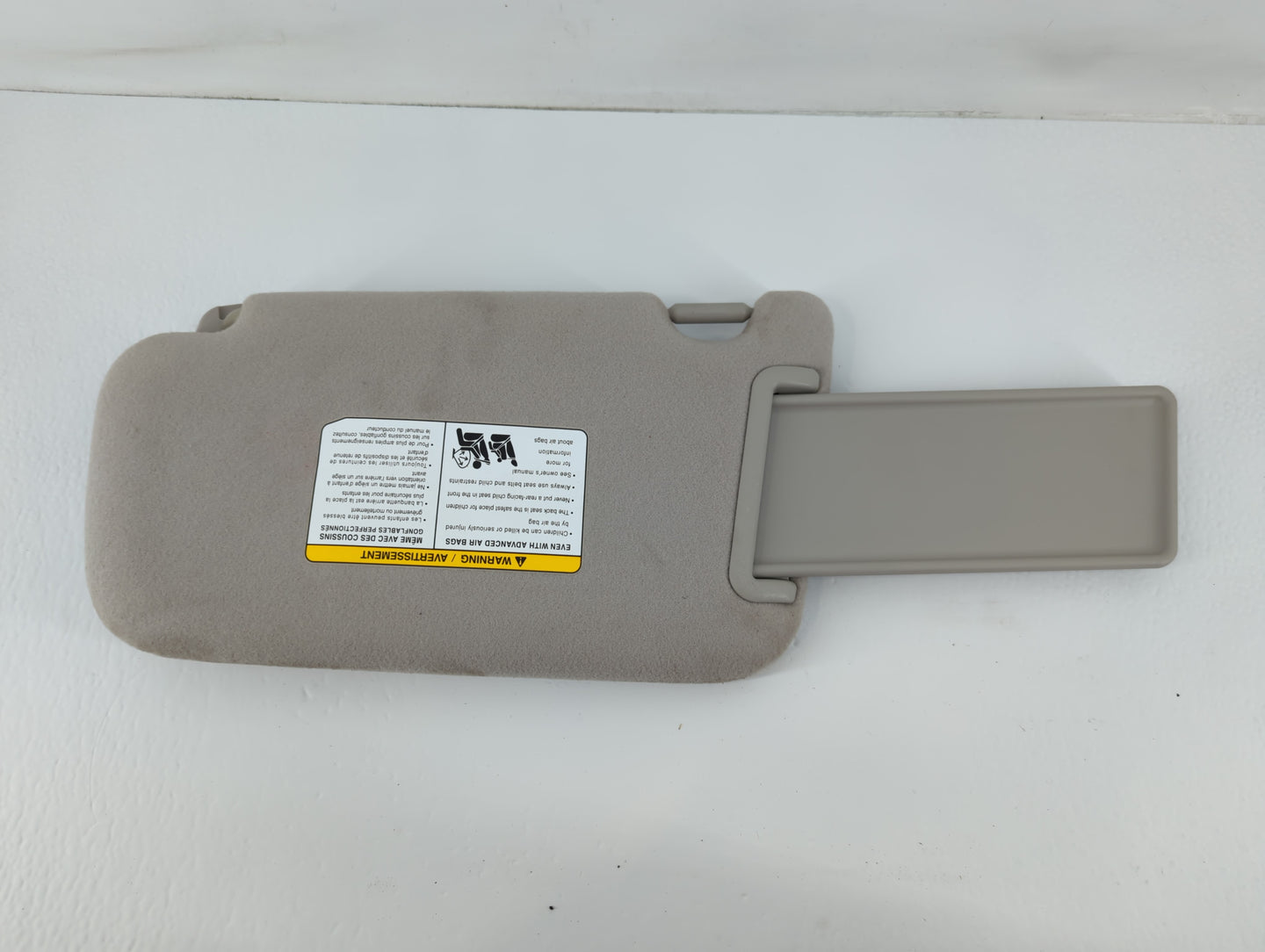 2013-2019 Nissan Sentra Sun Visor Shade Replacement Passenger Right Mirror Fits Fits 2012 2013 2014 2015 2016 2017 2018 2019 OEM Used Auto Parts - Oemusedautoparts1.com
