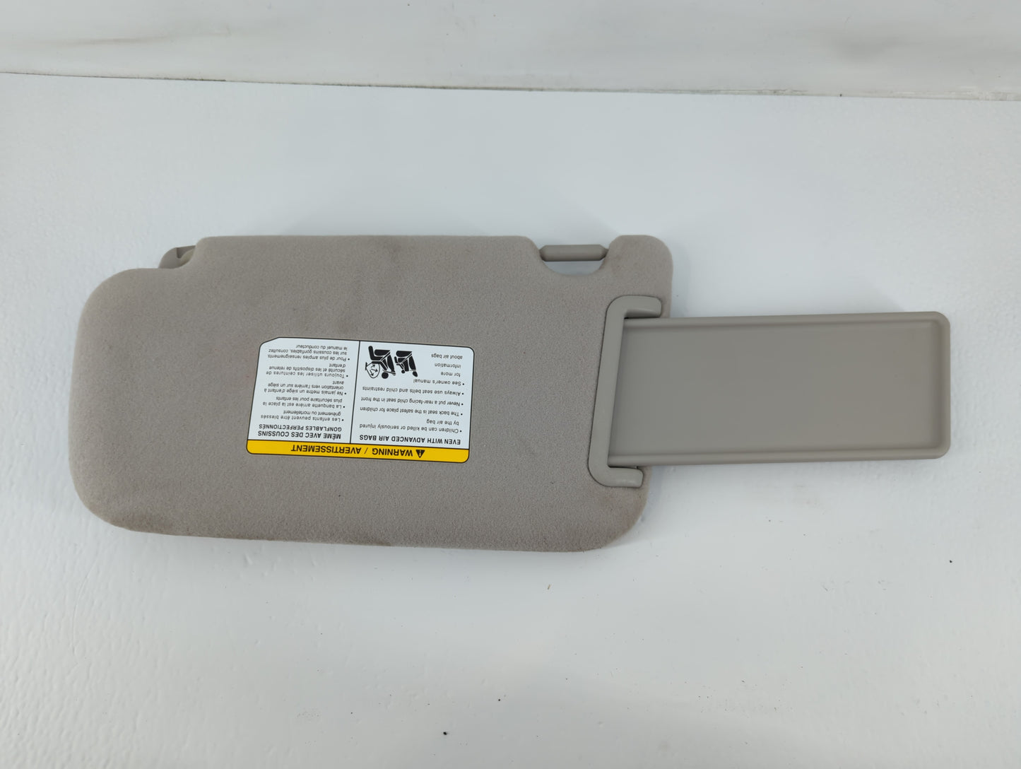 2013-2019 Nissan Sentra Sun Visor Shade Replacement Passenger Right Mirror Fits Fits 2012 2013 2014 2015 2016 2017 2018 2019 OEM Used Auto Parts - Oemusedautoparts1.com