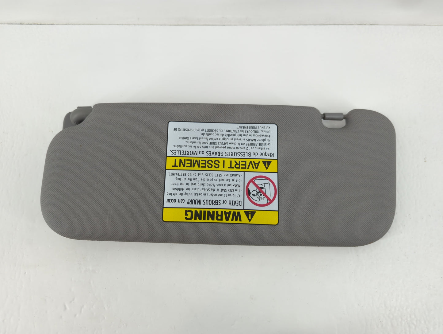 2014-2017 Hyundai Accent Sun Visor Shade Replacement Passenger Right Mirror Fits Fits 2014 2015 2016 2017 OEM Used Auto Parts - Oemusedautoparts1.com