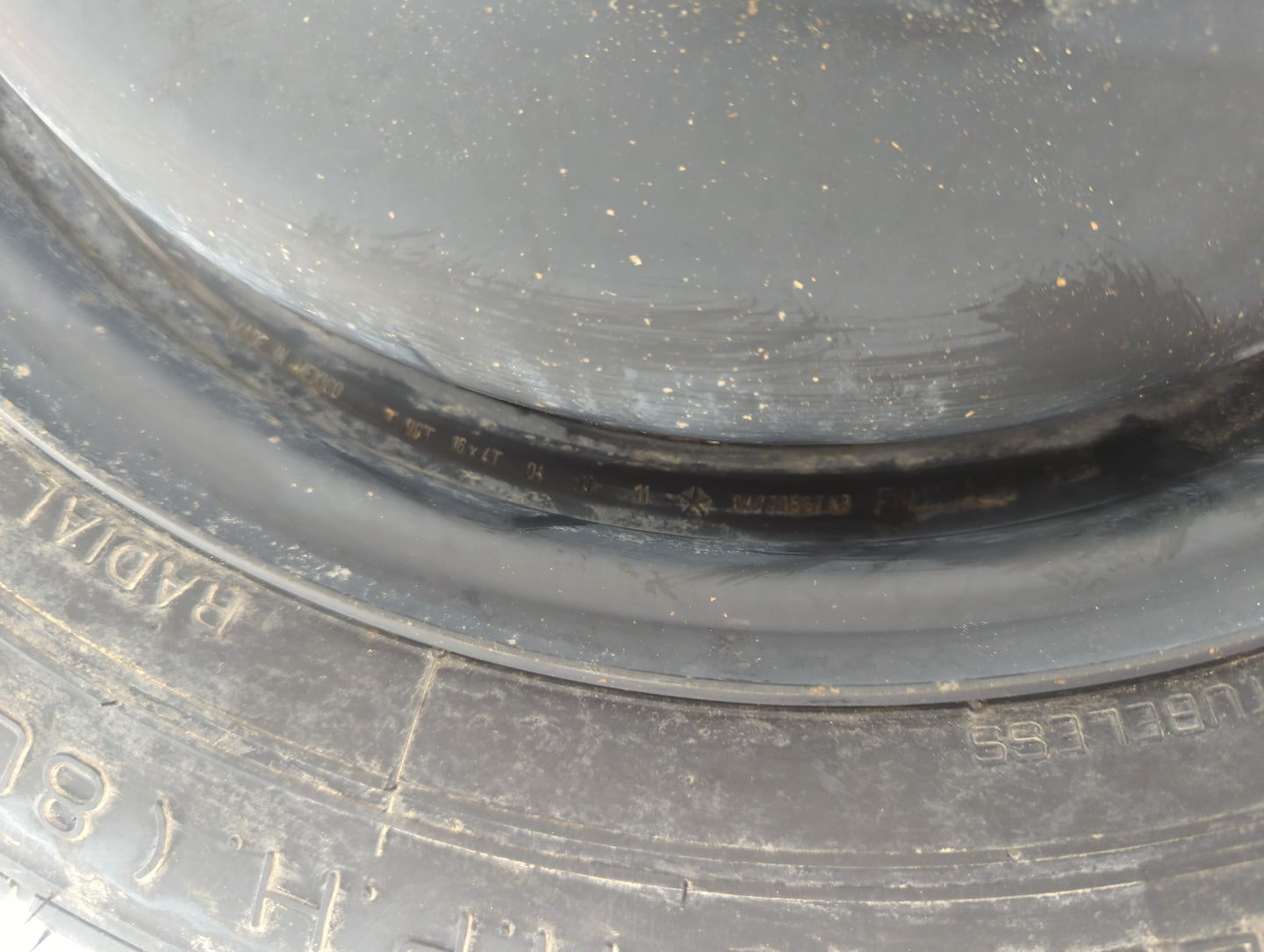Dodge Journey Spare Donut Tire Wheel Rim Oem - Oemusedautoparts1.com