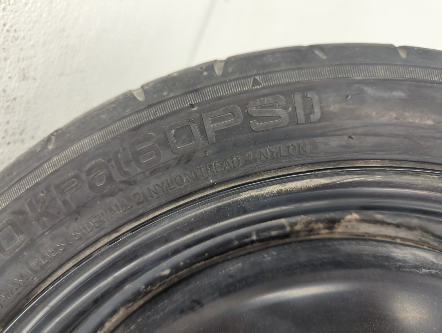 2013-2015 Nissan Sentra Spare Donut Tire Wheel Rim Oem - Oemusedautoparts1.com