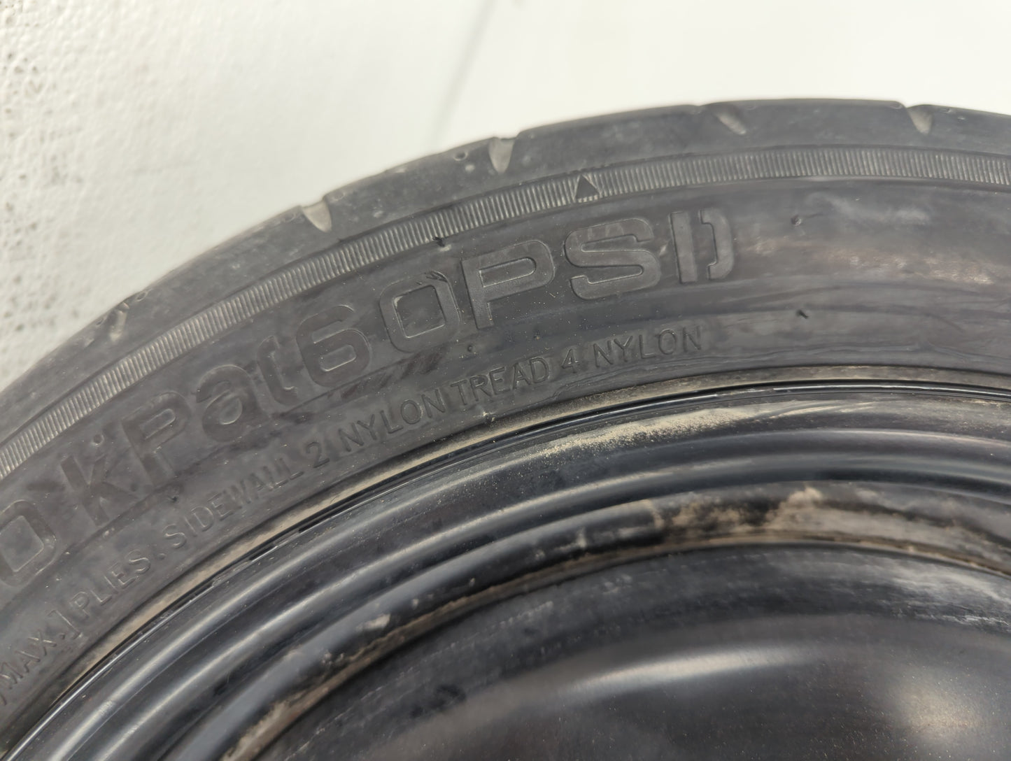 2013-2015 Nissan Sentra Spare Donut Tire Wheel Rim Oem - Oemusedautoparts1.com