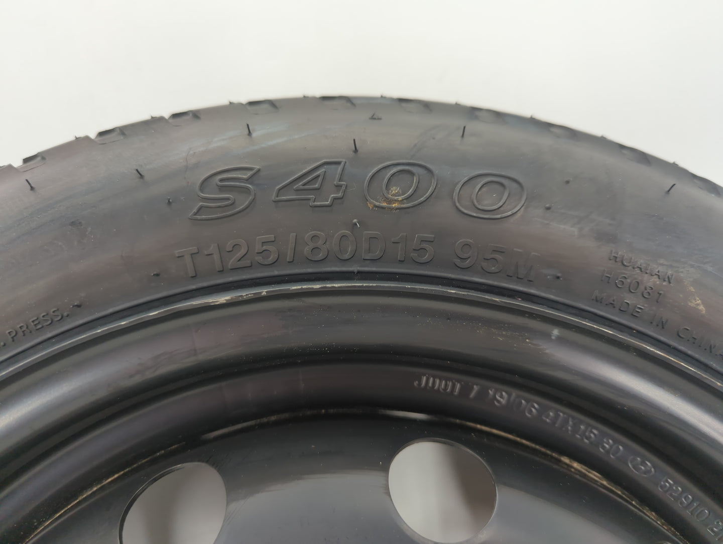 1992-2006 Hyundai Elantra Spare Donut Tire Wheel Rim Oem - Oemusedautoparts1.com