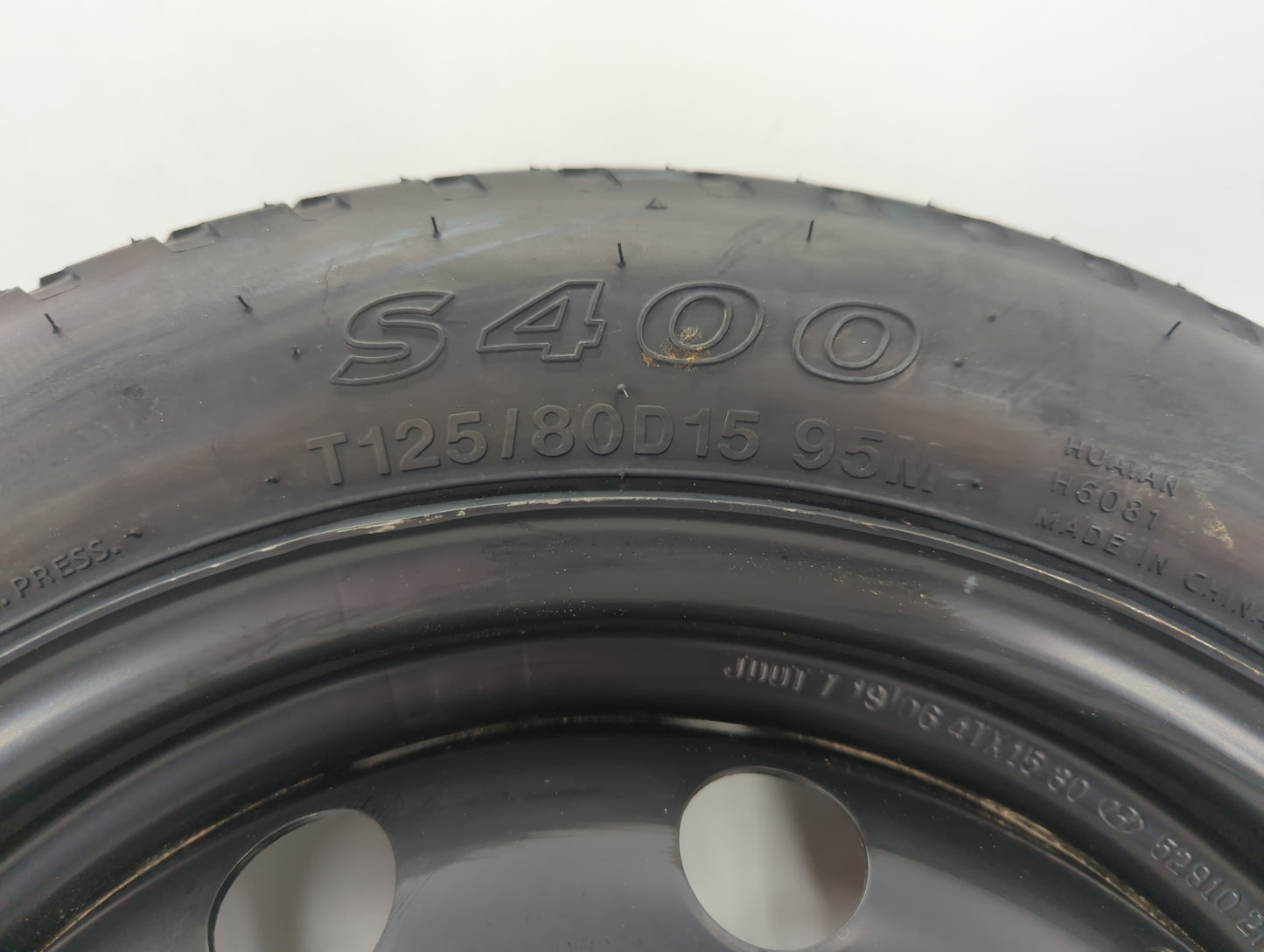 1992-2006 Hyundai Elantra Spare Donut Tire Wheel Rim Oem - Oemusedautoparts1.com