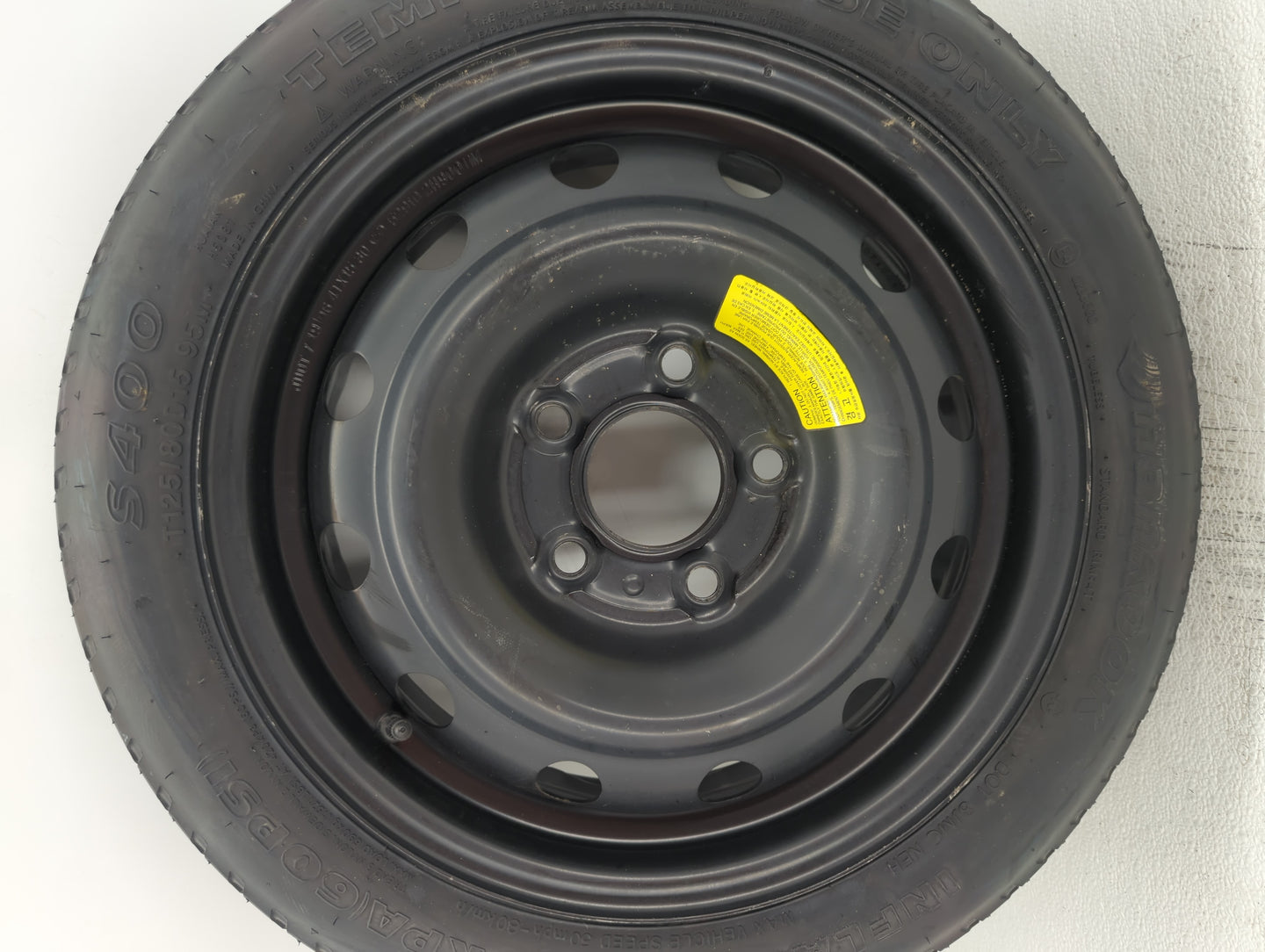 1992-2006 Hyundai Elantra Spare Donut Tire Wheel Rim Oem - Oemusedautoparts1.com