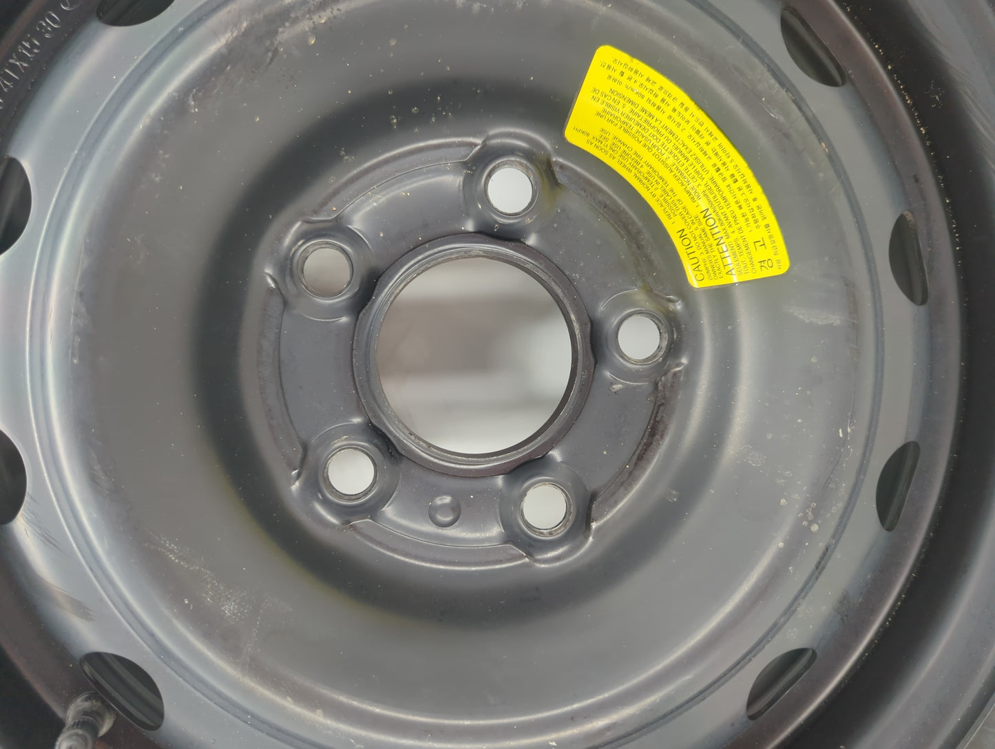 1992-2006 Hyundai Elantra Spare Donut Tire Wheel Rim Oem - Oemusedautoparts1.com