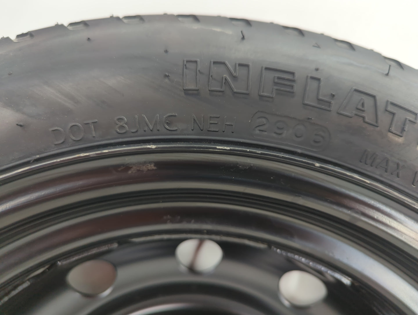 1992-2006 Hyundai Elantra Spare Donut Tire Wheel Rim Oem - Oemusedautoparts1.com