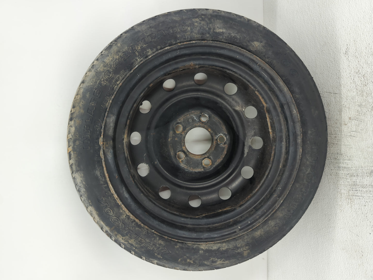 1992-2006 Hyundai Elantra Spare Donut Tire Wheel Rim Oem - Oemusedautoparts1.com